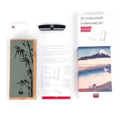 Set Essentiel Deluxe Couteaux Pakka -GourmetHome Soldes Magasin 115a14ef621f4b9cbc06424532d18354