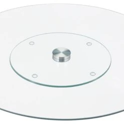 2xAssiette Tournante En Verre -GourmetHome Soldes Magasin 11d654e2c9cd42a292078a7d7580a362
