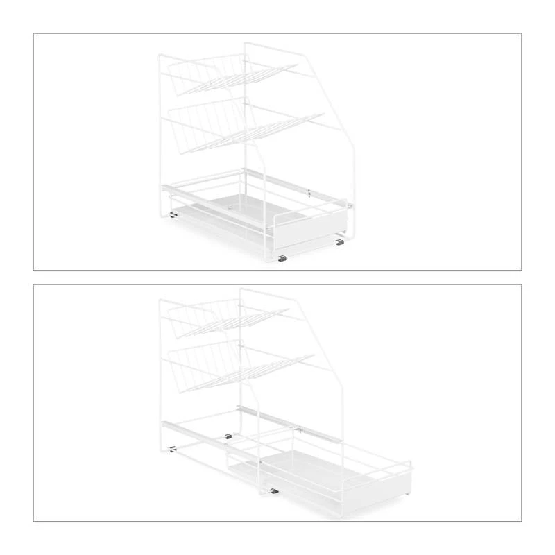 Organiseur De Placard Blanc 6 Organiseur De Placard Blanc – Image 6