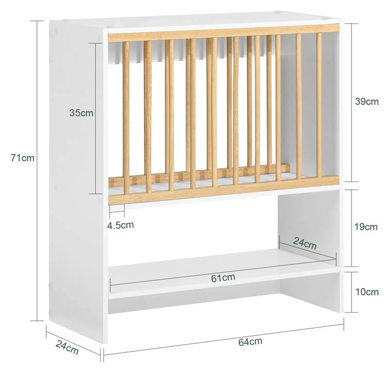 Porte-Assiettes Murale KCR09-W 6 Porte-Assiettes Murale KCR09-W – Image 6