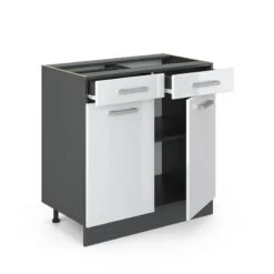 Meuble Bas R-Line 80cm -GourmetHome Soldes Magasin 1c7f9ba5708440cba8810fd5378686c3
