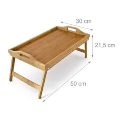 4 Plateaux De Lit Pliables En Bambou -GourmetHome Soldes Magasin 1da2a819cb13401395214c1dbb1799fa