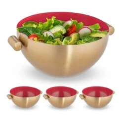 Saladier 24,5 Cm En Lot De 4