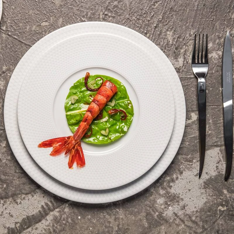 Assiette Plate Nymphéa X6 2 Assiette Plate Nymphéa X6 – Image 2