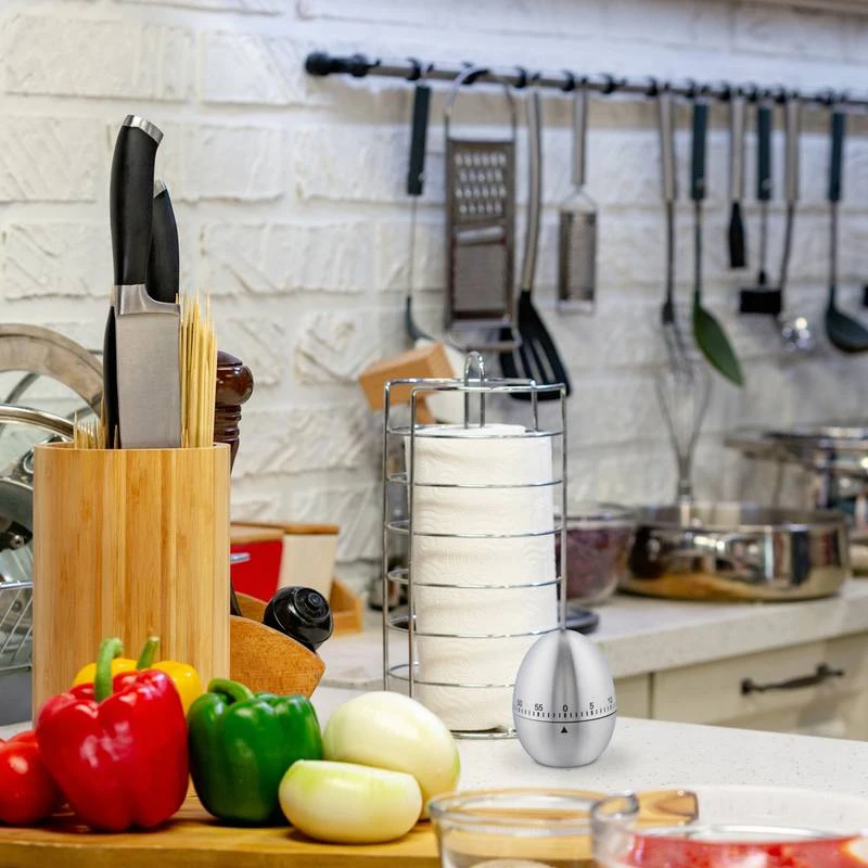 Minuteur De Cuisine En Inox 2 Minuteur De Cuisine En Inox – Image 2