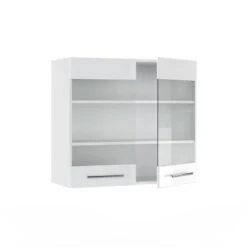 Meuble Haut Vitré Fame Blanc 9 Meuble Haut Vitré Fame Blanc -GourmetHome Soldes Magasin 21e26a69b2f74c62b299d9a0f1de0049