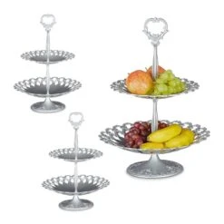 Serviteur à Gâteaux Présentoir Lot De 3 -GourmetHome Soldes Magasin 2458a09d5549416e9ca313838ac9045e