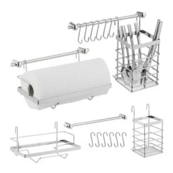 Lot De 2 Supports D’ustensiles Cuisine