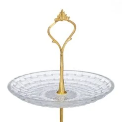 Présentoir à Gâteaux à 3 étages En Verre 14 Présentoir à Gâteaux à 3 étages En Verre -GourmetHome Soldes Magasin 29146323b4794ee5b84116afab1806d9