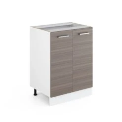 Meuble Bas R-Line 60cm Gris élégant
