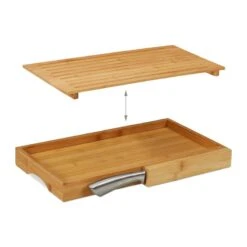 Planche à Pain Bambou Range-couteaux -GourmetHome Soldes Magasin 294a959ba2db45a5a156e14df12cf3e8