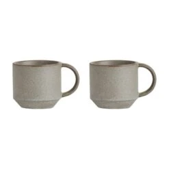 Tasse - Lot De 2 Brun -GourmetHome Soldes Magasin 29d0f5b1049d43f6bb8c58d65eecc4a4