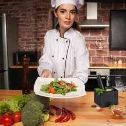 Mortier Carré En Granit Avec Pilon -GourmetHome Soldes Magasin 2b14a7043be5438da5675f3244e90878