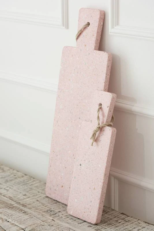 Planche Rectangulaire Terrazzo Rose 2 Planche Rectangulaire Terrazzo Rose – Image 2