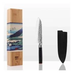 Couteau Santoku Pakka -GourmetHome Soldes Magasin 2f4738e7365f4a2e9220cf975fe0af70