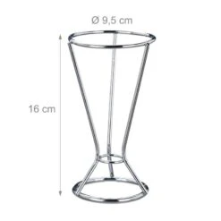 Support Cornet De Frites Lot De 2 Inox -GourmetHome Soldes Magasin 30b6963fd705455cb334af145378dce6