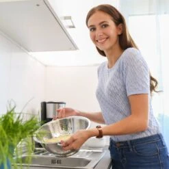 Passoire Pâtes Inox -GourmetHome Soldes Magasin 312d9f81615346cbbe2935eef41d50c0