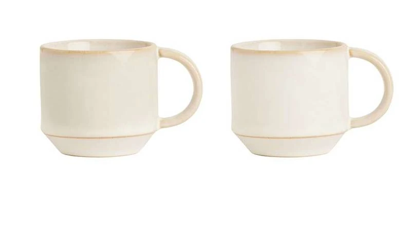 Tasse à Espresso - Lot De 2 Brun 4 Tasse à Espresso - Lot De 2 Brun – Image 4