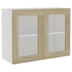 VIDAXL Armoire En Verre Suspendue -GourmetHome Soldes Magasin 332be15e1a574d9aa9489e17090d1b9c