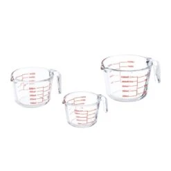 Lot De 3 Verres Mesureurs