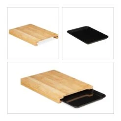 Planche à Découper Bambou Bac -GourmetHome Soldes Magasin 3403d526b8b34e6783617996e6971b9b