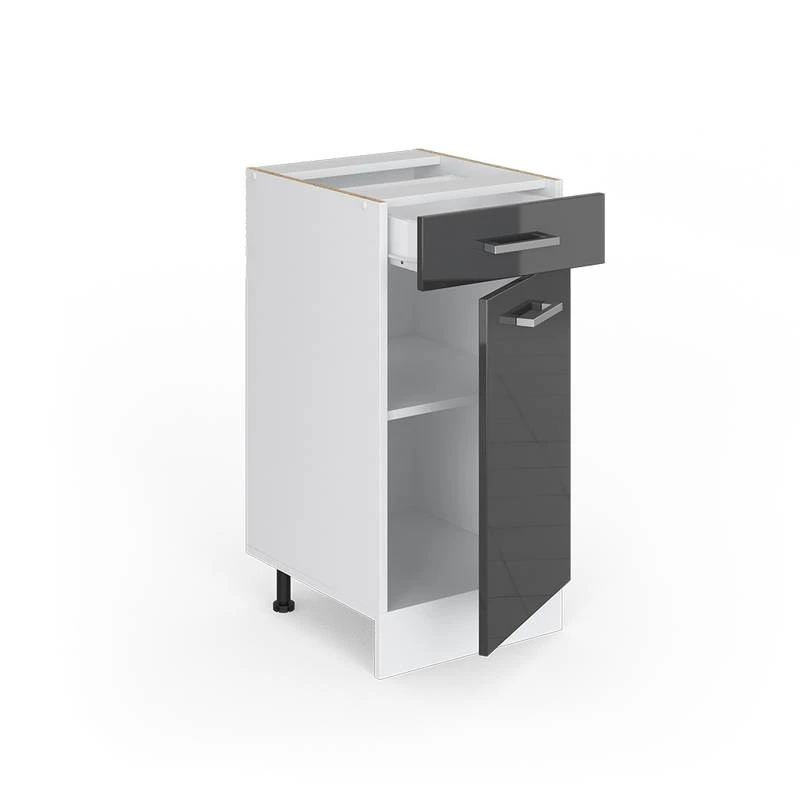 Meuble Bas R-Line 40cm Anthracite 3 Meuble Bas R-Line 40cm Anthracite – Image 3