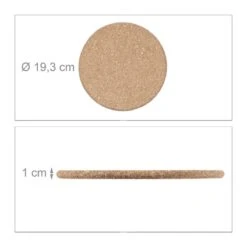 Lot De 4 Dessous-de-plat En Liège -GourmetHome Soldes Magasin 3ba8dd44515b458a9ff2e543a2a99661