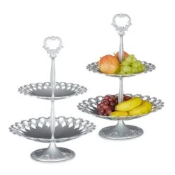 Serviteur à Gâteaux Présentoir Lot De 2 18 Serviteur à Gâteaux Présentoir Lot De 2 -GourmetHome Soldes Magasin 3be8a5e0639e40d7a7ea473cebf9f4e6