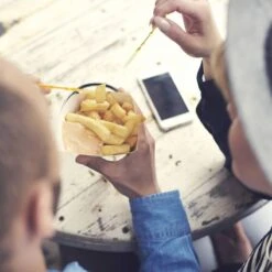 Support Cornet De Frites Lot De 2 Inox -GourmetHome Soldes Magasin 3cae25fc7b154895a37296f59a08831c