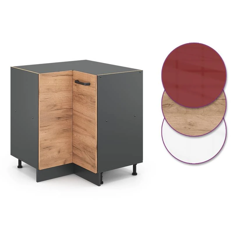 Meuble Bas D'angle R-Line 87cm 4 Meuble Bas D'angle R-Line 87cm – Image 4