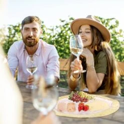 Plat De Service Ovale Avec Bord Doré -GourmetHome Soldes Magasin 46f1b13bcca6431c9bdcfa34abf4b577