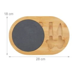 Plateau Fromage Bambou & Lot 2 Couverts 15 Plateau Fromage Bambou & Lot 2 Couverts -GourmetHome Soldes Magasin 47f6af406f00487eaf94ba860f73c86f