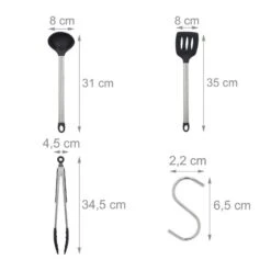 Set Ustensiles De Cuisine -GourmetHome Soldes Magasin 4bcdb0e732064c4789e60b30c1328546