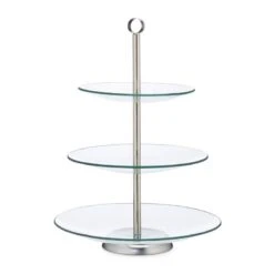 Etagère à Assiette Ronde 3 Niveaux -GourmetHome Soldes Magasin 4e7d56dcb9c944bd80d1e92d67f0c55d