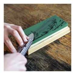 Pierre à Aiguiser Double Face -GourmetHome Soldes Magasin 4e8e11805e0f41758c6a01b465d47608