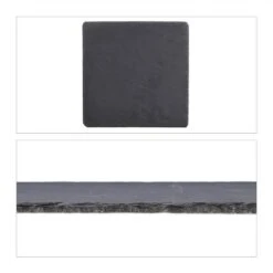 Plateau En Ardoise Carré Lot De 6 18 Plateau En Ardoise Carré Lot De 6 -GourmetHome Soldes Magasin 5247f01411c542e5a871cedff83d1a69