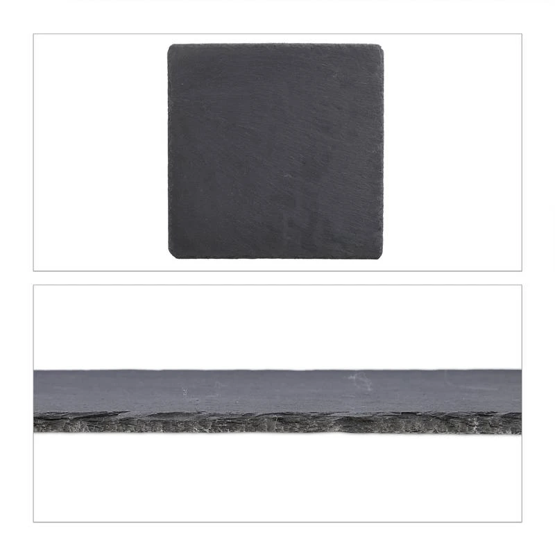 Plateau En Ardoise Carré Lot De 6 9 Plateau En Ardoise Carré Lot De 6 – Image 9