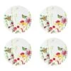 Coffret De 4 Assiettes Tutti Fiori