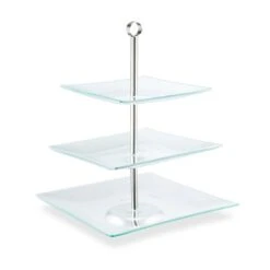 Serviteur Gâteau 3 étages -GourmetHome Soldes Magasin 52dff44bfff749af9f6650e6349d94d0