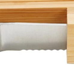 Planche à Pain Bambou Range-couteaux -GourmetHome Soldes Magasin 538b223037a04b82a5cb01c4bf81a665