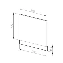 Façade Lave-vaisselle R-Line -GourmetHome Soldes Magasin 53b3606d718b418bb60bc0ded5de3cfb 1
