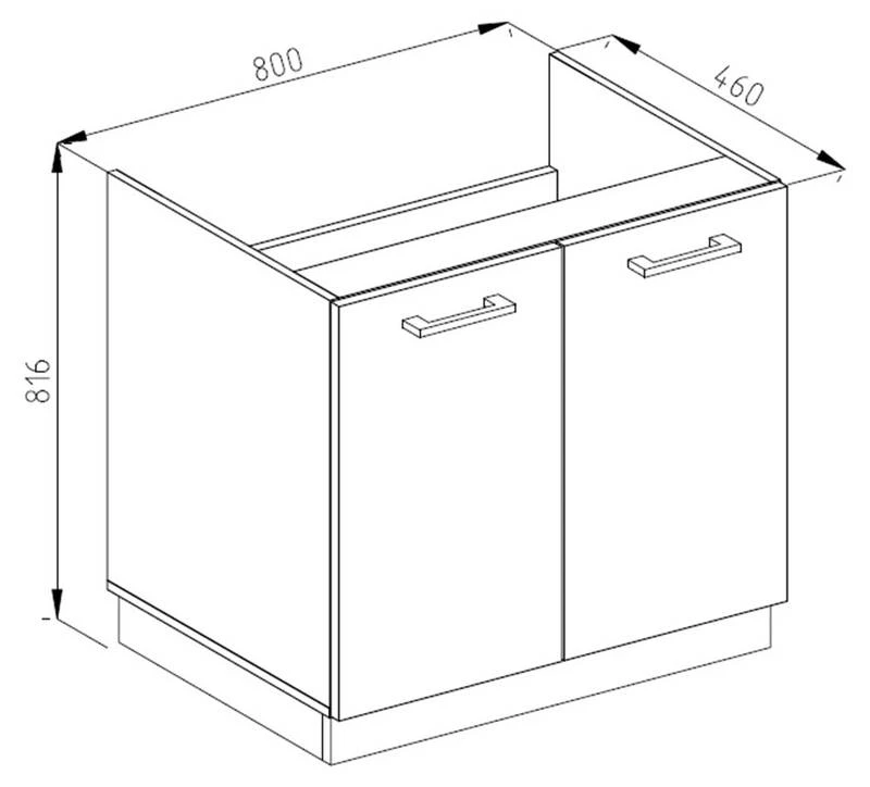 Armoire Pour évier R-Line 5 Armoire Pour évier R-Line – Image 5