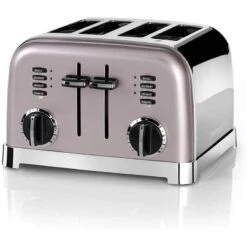 Cuisinart Toaster Vintage 4 Tranches Rose
