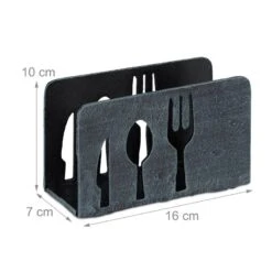 Porte Serviettes De Table Fonte Fer X2 -GourmetHome Soldes Magasin 5a77e629fb934f8a833b2c07c1c8d1aa