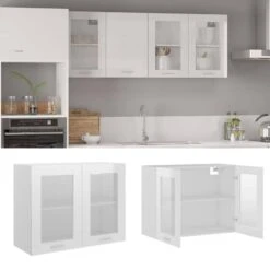 VIDAXL Armoire En Verre Suspendue -GourmetHome Soldes Magasin 5be70e7bcf2f46f4ba4683d62ef99473