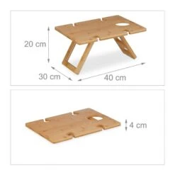 Mini-table Portative En Bambou 15 Mini-table Portative En Bambou -GourmetHome Soldes Magasin 6235abb91b85497ca3cc75636a414b81