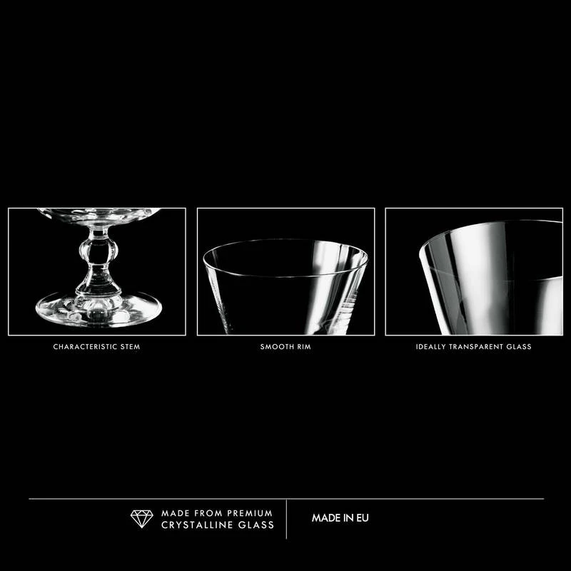 Krosno Krista Verres à Dessert 6 Krosno Krista Verres à Dessert – Image 6