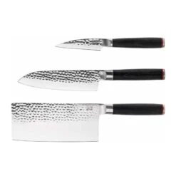 Set Asiatique Deluxe Couteaux Pakka -GourmetHome Soldes Magasin 6445d18e7428416fa2453c68d3fe278d
