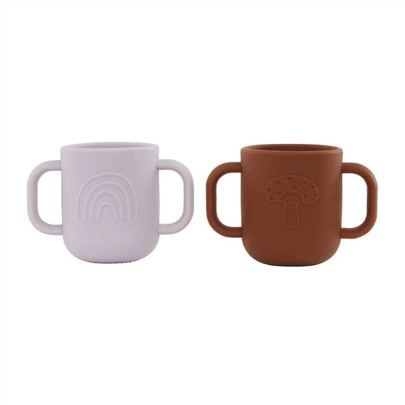 Tasse - Lot De 2 Rose 7 Tasse - Lot De 2 Rose – Image 7