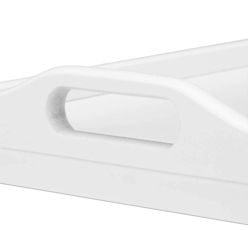 Tablette De Lit Pliante En Bambou Blanc 6 Tablette De Lit Pliante En Bambou Blanc – Image 6